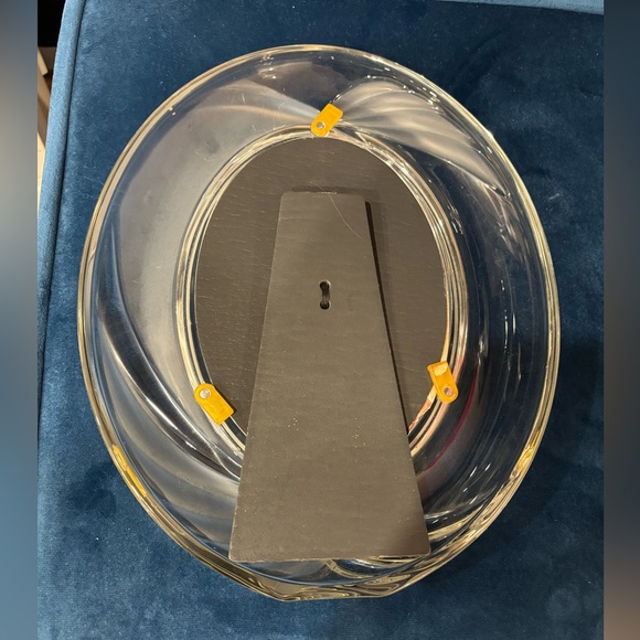 Vintage Glass Oval Picture Frame - Picture 2 of 2